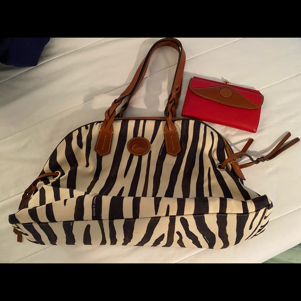 Dooney & Bourke Zebra Large Purse/Bag ONLY